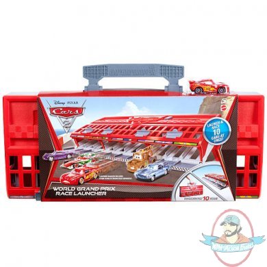 Cars 2 World Grand Prix Race Launcher by Mattel 