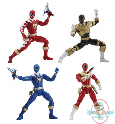 Power Rangers Legacy 6 inch Figures Case of 6 Bandai 