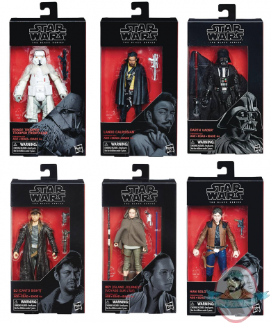 Star Wars Black Series 6 inch Figures Case of 8 Hasbro 201803
