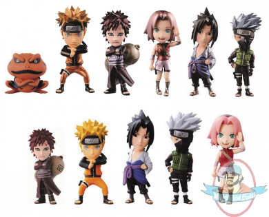 Naruto Shippuden WCF Volume 1 Figure BMB Display Case of 30 Banpresto