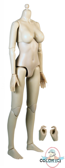 1/6 Scale 1.0 Female Medium bust body FB01-M C Medium Tan