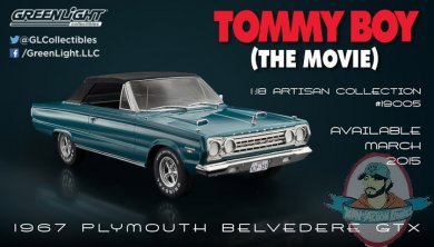 1:18 Artisan Collection Tommy Boy 1995 1967 Plymouth Belvedere GTX