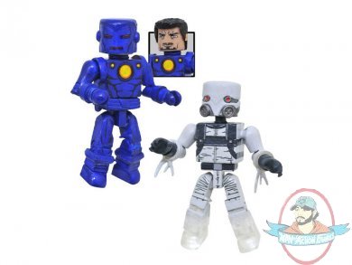 Marvel Minimates Series 80 Stealth Iron Man & Ghost 2-Pack