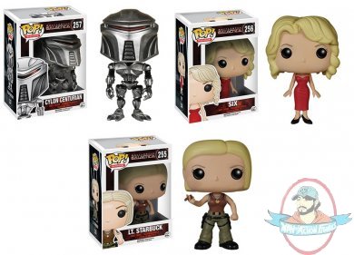 Pop! Tv Battlestar Galactica Set of 3 Vinyl Figure Funko