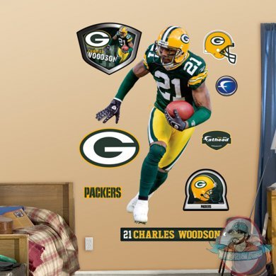 Fathead Charles Woodson Green Bay Packers NFL