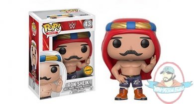  Pop! WWE Series 6 Iron Sheik Old School Chase Vinyl Figure #43 Funko