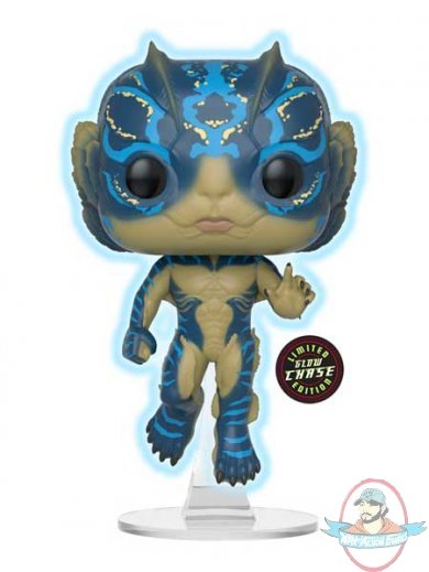 Pop! Movies Shape of Water Amphibian Man GID Chase Vinyl Figure Funko
