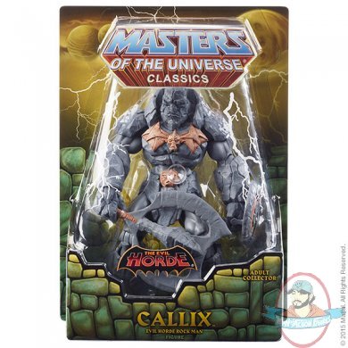Masters Of The Universe Evil Horde Rock Man Callix 200x Mattel