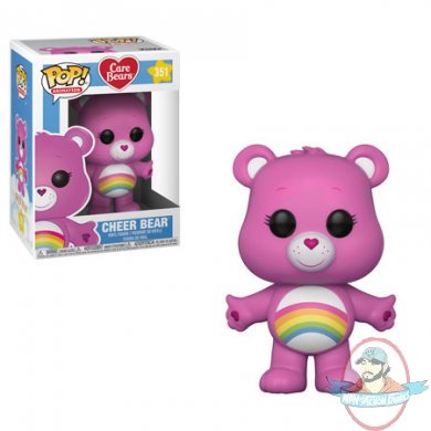 Pop Animation! Care Bears Cheer Bear #351 Vinyl Figure Funko