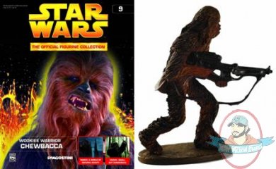 Star Wars Collectible Figurine & Magazine #9 Chewbacca