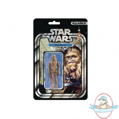 Star Wars Retro Toys Wave 1 Chewbacca Playing Cards