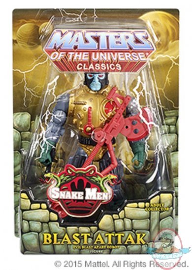 Evil Blast Attak Robot Masters of the Universe Action Figure Mattel