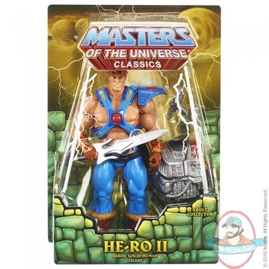 Motu Masters Of The Universe Classics He-Ro II Dare Figure Mattel