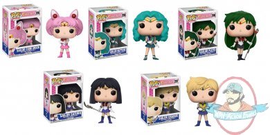 Pop! Animation Sailor Moon Wave 2 Set of 5 Figure by Funko
