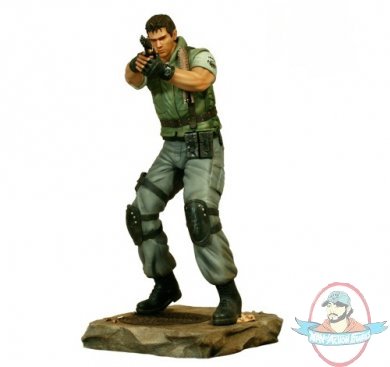 Resident Evil 1:6 Scale Chris Redfield Statue b Hollywood Collectibles