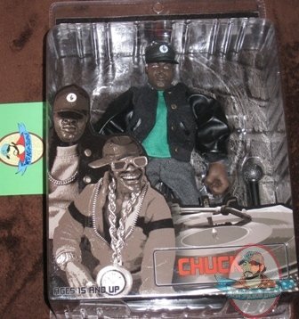 Public Enemy Chuck D Action figure by Mezco