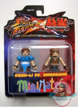 Street Fighter X Tekken Series 2 Minimates Chun Li vs Hwoarang