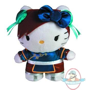 Street Fighter x Sanrio Hello Kitty Chun Li 6 Inch Plush Figure