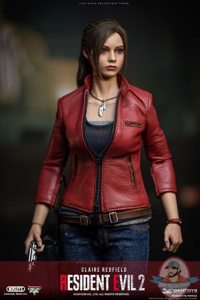 1/6 Scale Resident Evil 2 Claire Redfield Figure Damtoys 9113382