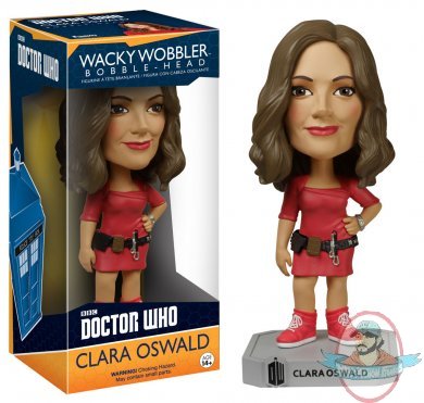 Doctor Who Wacky Wobblers Clara Oswald BobbleHead Funko 
