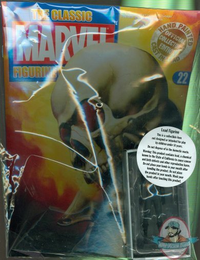 Classic Marvel #22 Ghost Rider Eaglemoss Figurine and Magazine