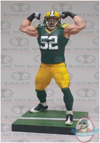 McFarlane NFL 28 Clay Matthews Green Bay Packers