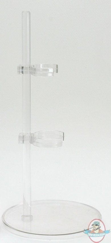 Adjustable Figure Model Kit Plastic Display Stand Clear 1/6 1/10 scale