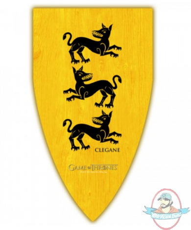 Game of Thrones House Clegane Wall Plaque