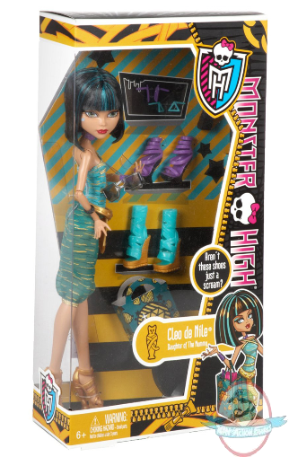 Monster High Cleo de Nile I Love Shoes Doll by Mattel
