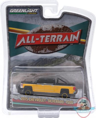 1:64 All Terrain Series 2 2015 Chevy Silverado 1500 Greenlight