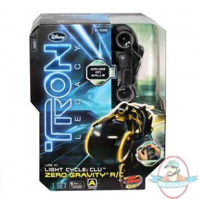 Tron Legacy Movie Clu Light Cycle Zero Gravity R/C by SpinMaster