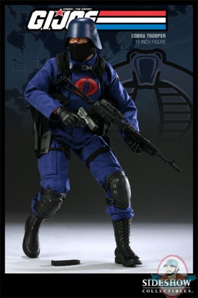 G.I Joe Cobra Trooper 12 inch Figure by Sideshow Collectibles Used