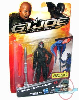 GI Joe Retaliation 2012 3.75 inch Cobra Commander Black Figure Hasbro
