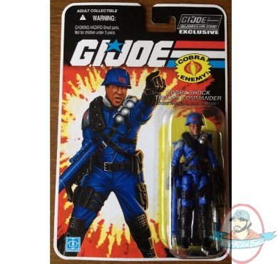 GI Joe Collector Club Cobra Shock Troops Commander Hasbro