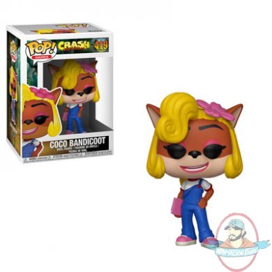 Pop! Games Crash Bandicoot  Series 2 Coco Bandicoot #419 Figure Funko