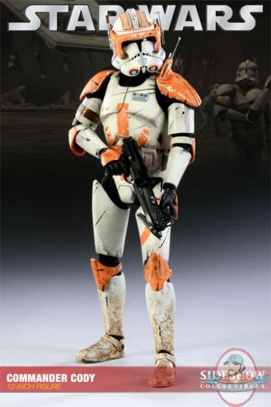 Commander Cody Militaries of Star Wars 12" Figure by Sideshow Used JC 