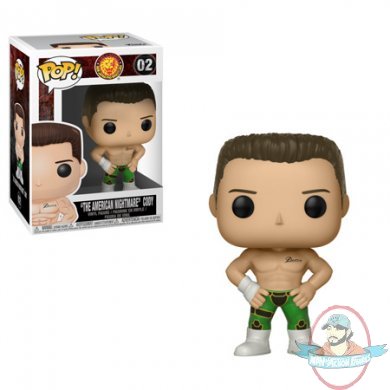  Pop! Wrestling Bullet Club The American Nightmare Cody #02 Funko
