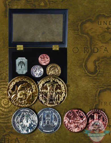 World of Warcraft Horde Collectible Coin Set