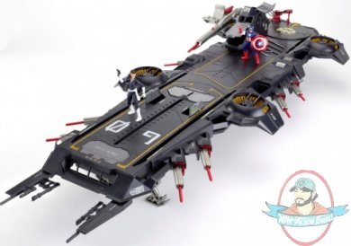 SDCC 2012 Marvel Universe helicarrier Maria hill Capt America Hasbro