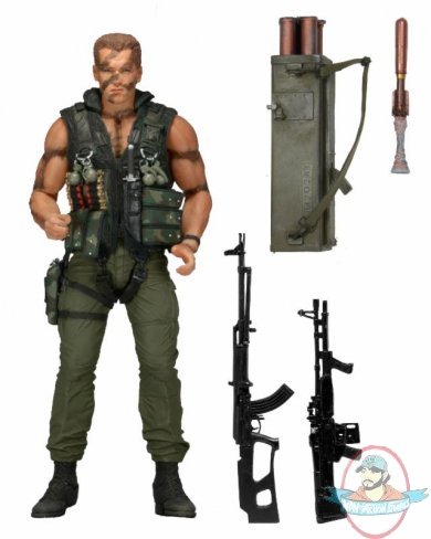 Commando 30th Anniversary Ultimate John Matrix 7 inch Figure by Neca