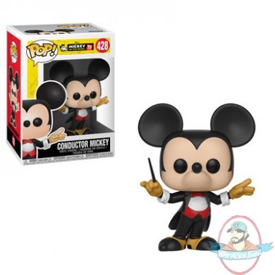 Pop! Disney Mickey's 90th Anniversary Conductor Mickey #428 Funko