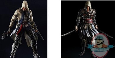 Assassins Creed III & IV Play Arts Kai Set of 2 by Square Enix