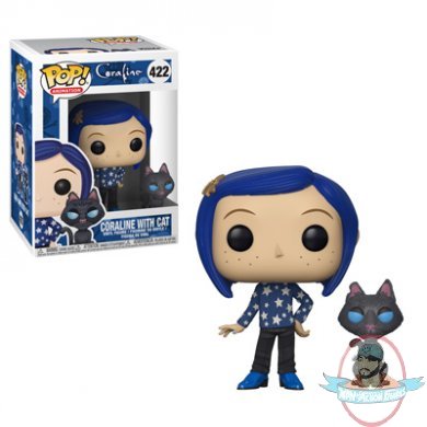 Pop! Animation Coraline with Cat #422 Vinyl Figure Funko