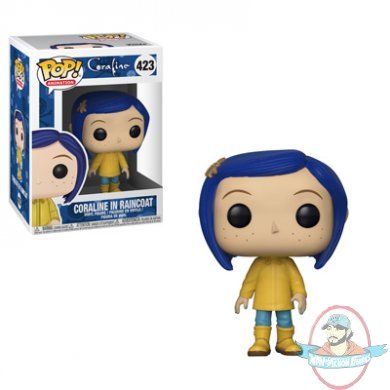 Pop! Animation Coraline in Raincoat #423 Vinyl Figure Funko