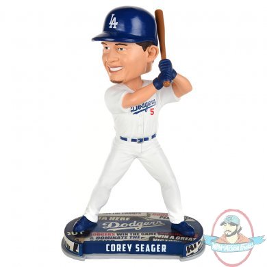 MLB 2017 Corey Seager Los Angeles Dodgers BobbleHead Forever 