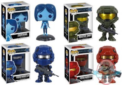 POP! Halo 4 Set of 4 Vinyl Figures by Funko