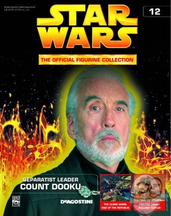 Star Wars Collectible Magazine #12 Separatist Leader Count Dooku