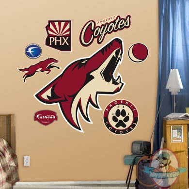 Fathead Phoenix Coyotes Logo NHL