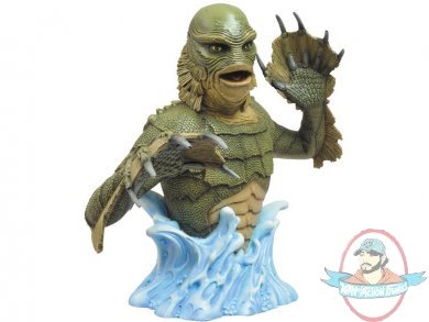 Universal Monsters Bust Bank Creature from the Black Lagoon