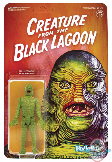 Universal Monsters Creature from the Black Lagoon ReAction Super 7 Universal Monsters Creature from the Black Lagoon ReAction Super 7